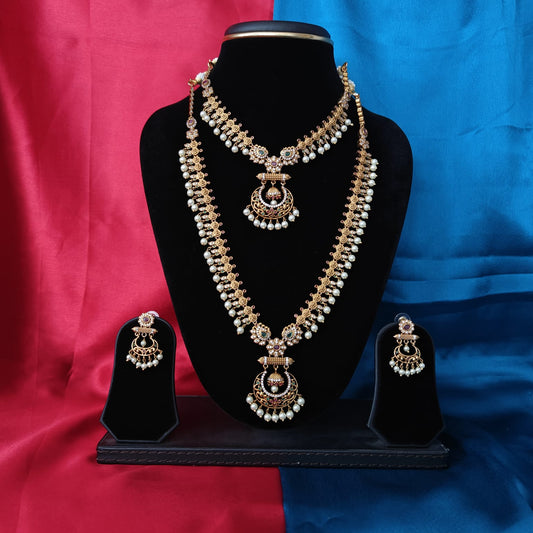 Beautiful Chandbali Combo Set