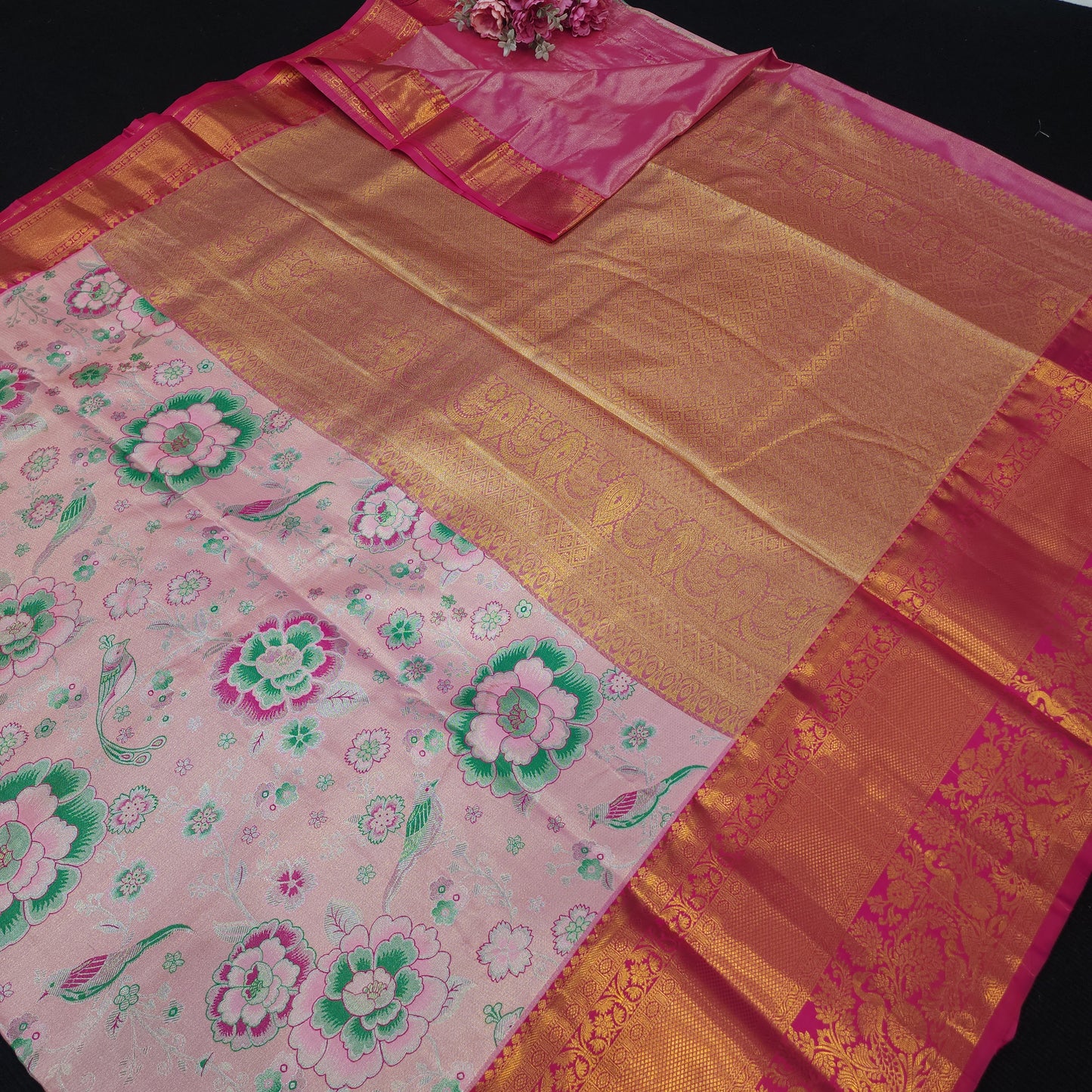 Semi Kanchi Pattu Sarees πβ¨οΈ