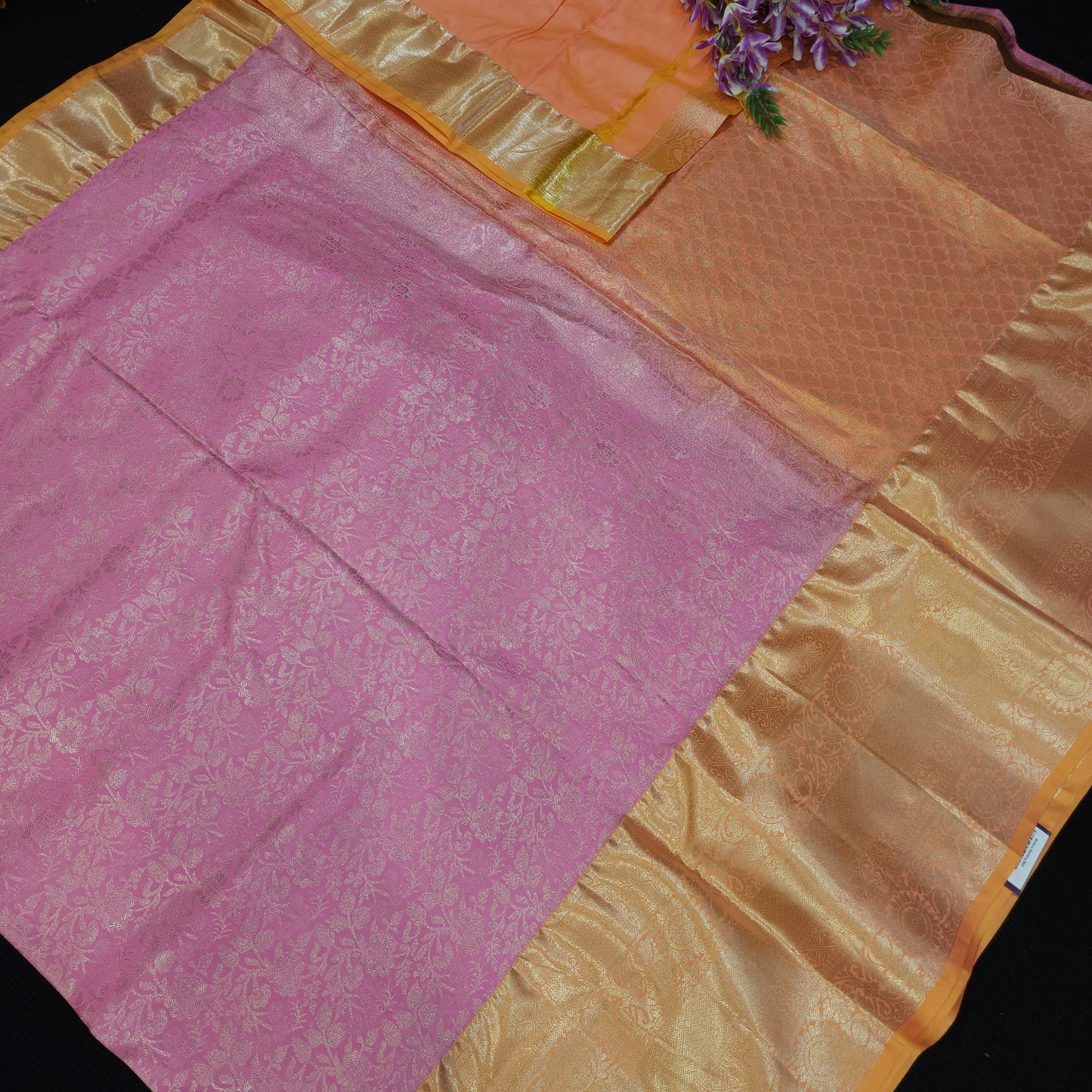 Semi Resham Kanchi Pattu Saree
