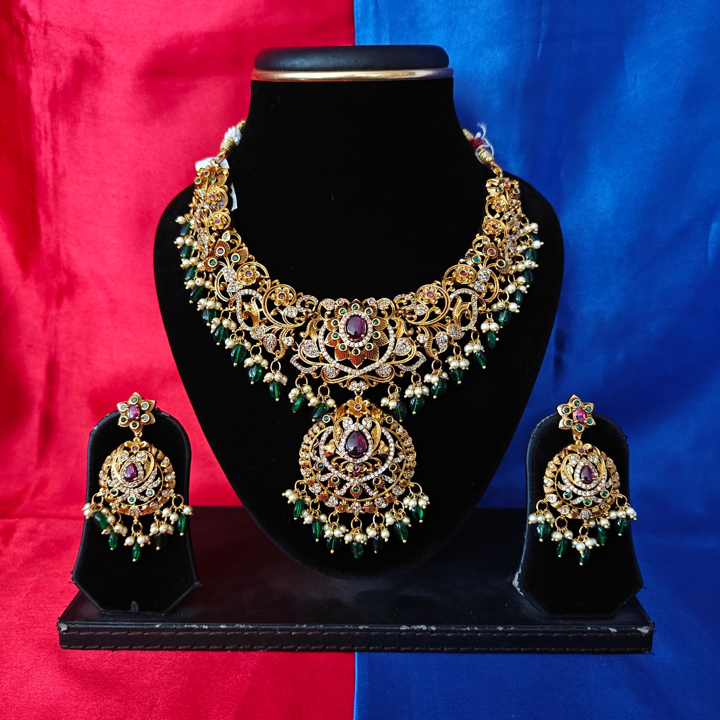 Beautiful Nakshi Short Necklace