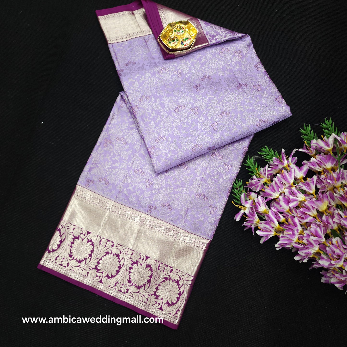Pure Resham Bridal Kanchi Pattu Handloom Saree
