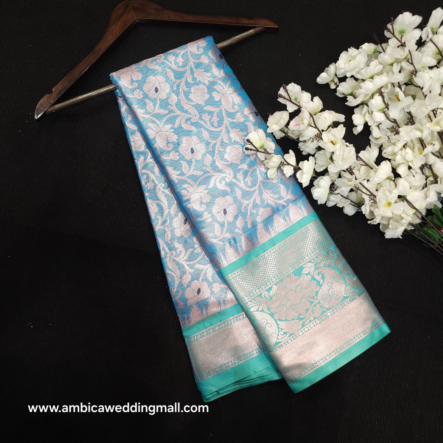 Banaras fancy Pastel combination sarees π