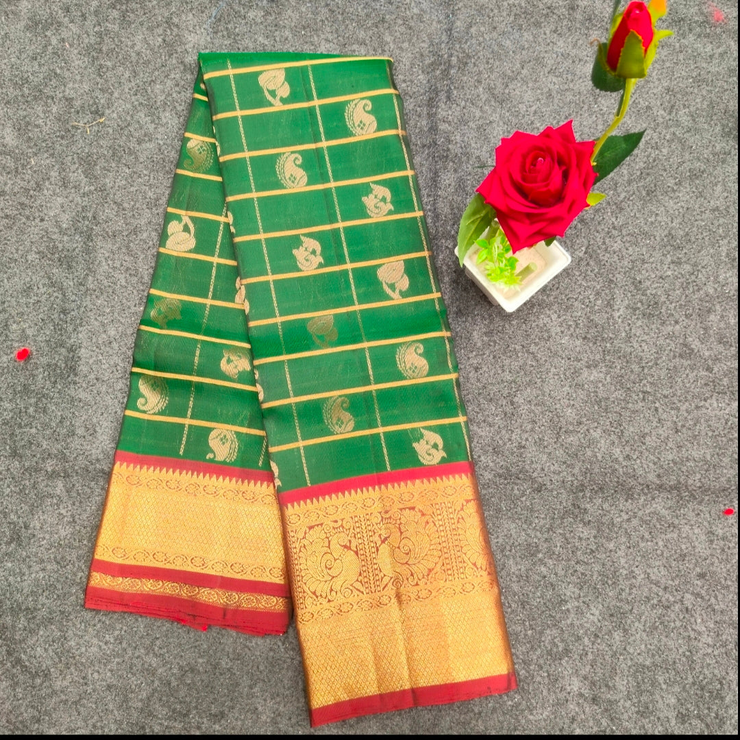 Kanchi Pattu Butta Handloom