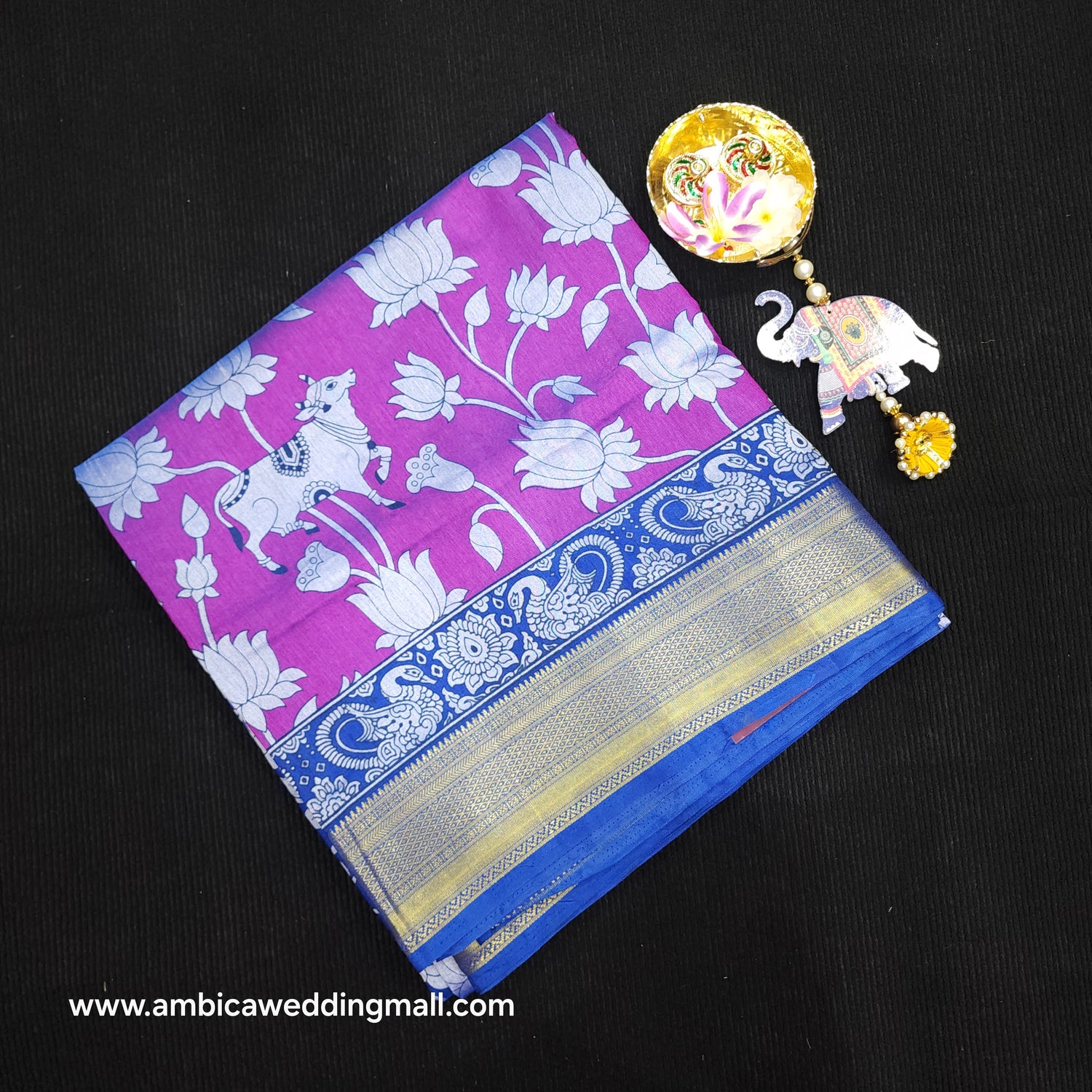 Kalamkari Fancy Saree
