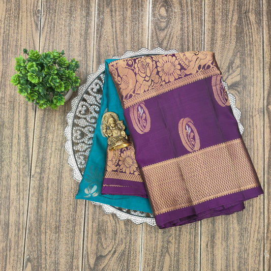 Kanchi Pattu Handloom Butta Sarees