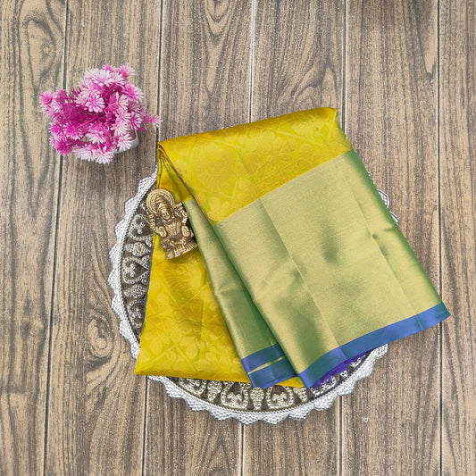 Kanchi Pattu Handloom Brocade Saree