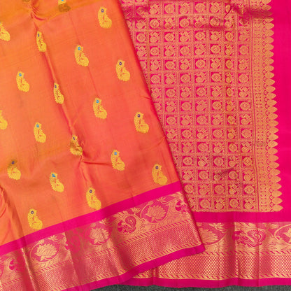 Kanchi Pattu Handloom Butta Saree