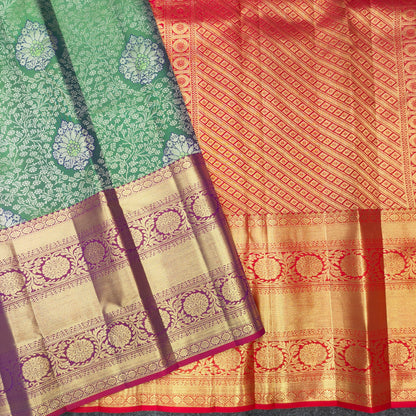 Kanchi Pattu Bridal Pure Zari Saree