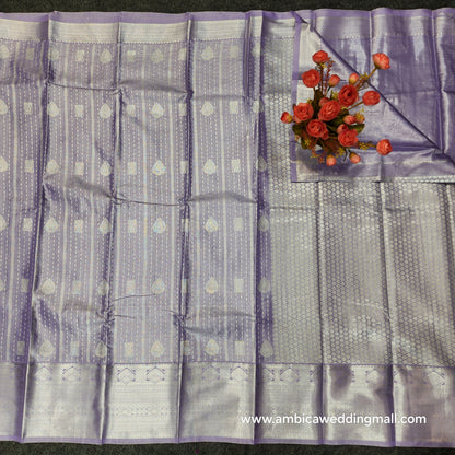 Kanchi pattu pastel colour sarees