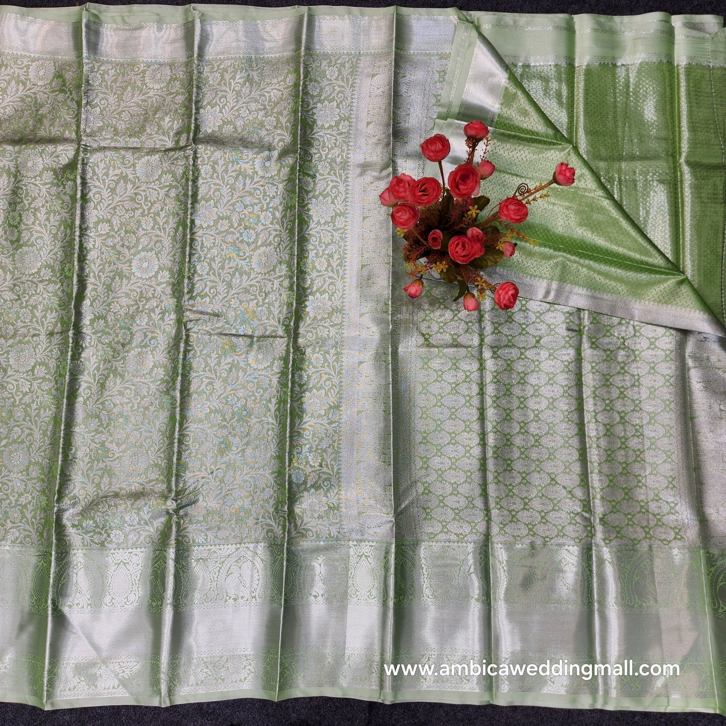 Kanchi pattu pastel colour sarees