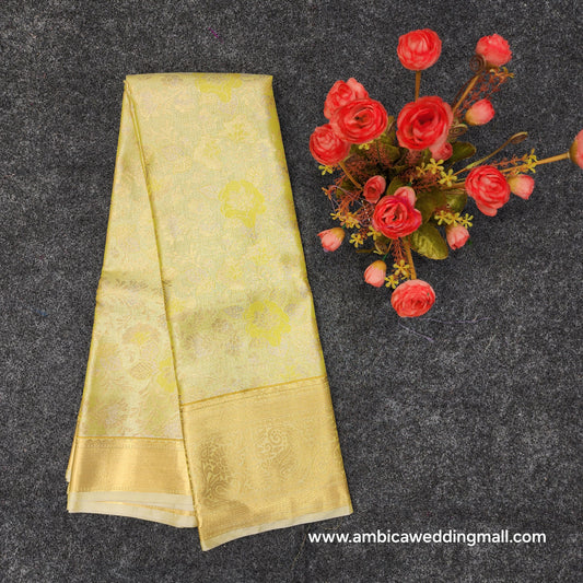 Kanchi pattu pastel colour sarees