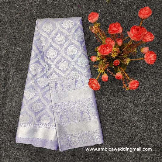 Kanchi pattu pastel colour sarees