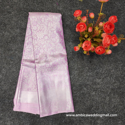 Kanchi pattu pastel colour sarees