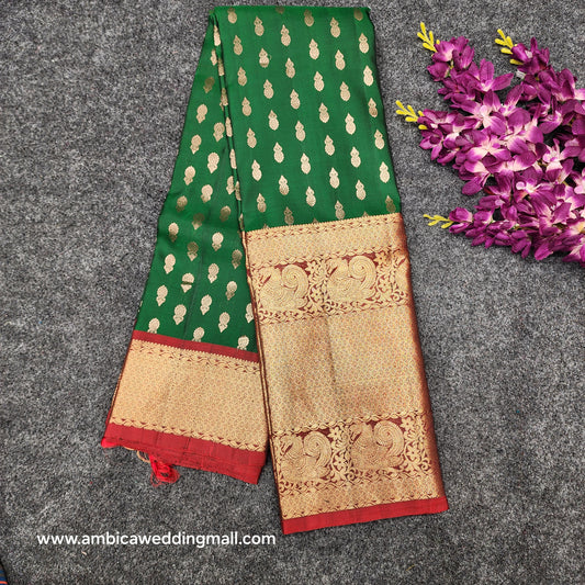 Kanchi Pattu Handloom Butta Saree