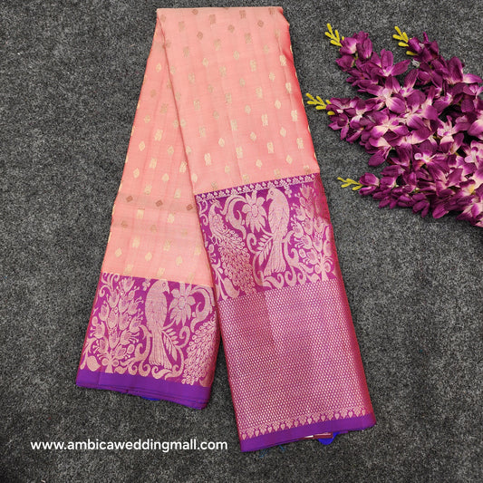 Kanchi Pattu Handloom Butta Saree