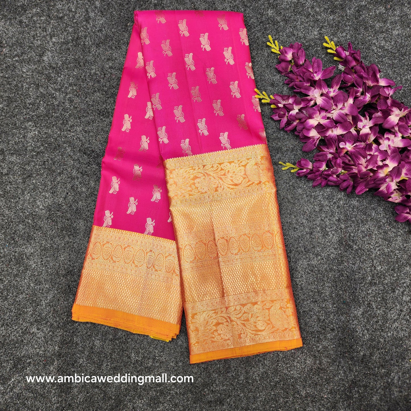 Kanchi Pattu Handloom Butta Saree