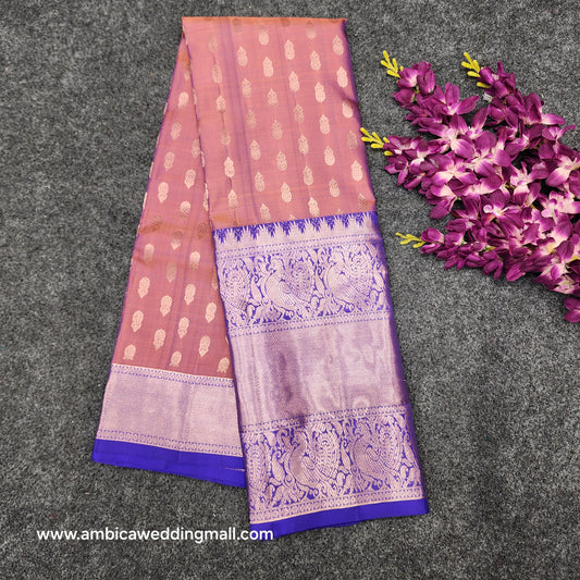 Kanchi Pattu Handloom Butta Saree