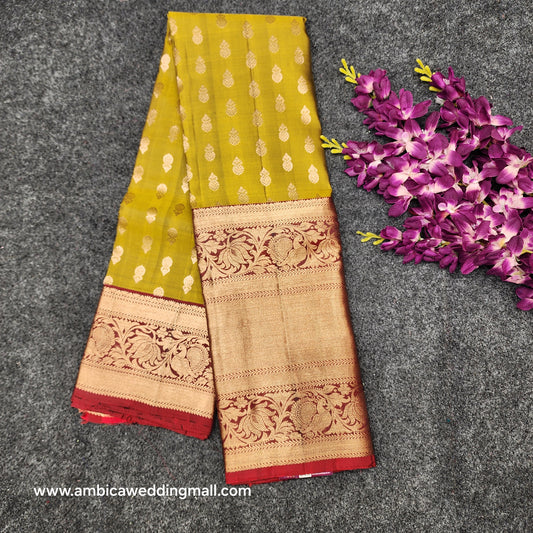 Kanchi Pattu Handloom Butta Saree