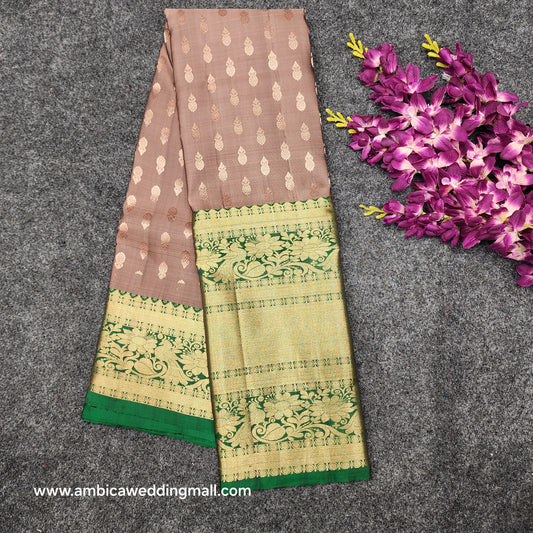 Kanchi Pattu Handloom Butta Saree