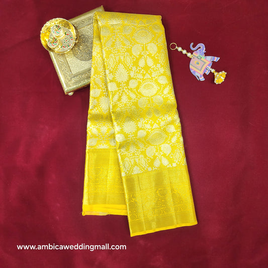 Kanchi Pattu Bridal Pure Zari Saree