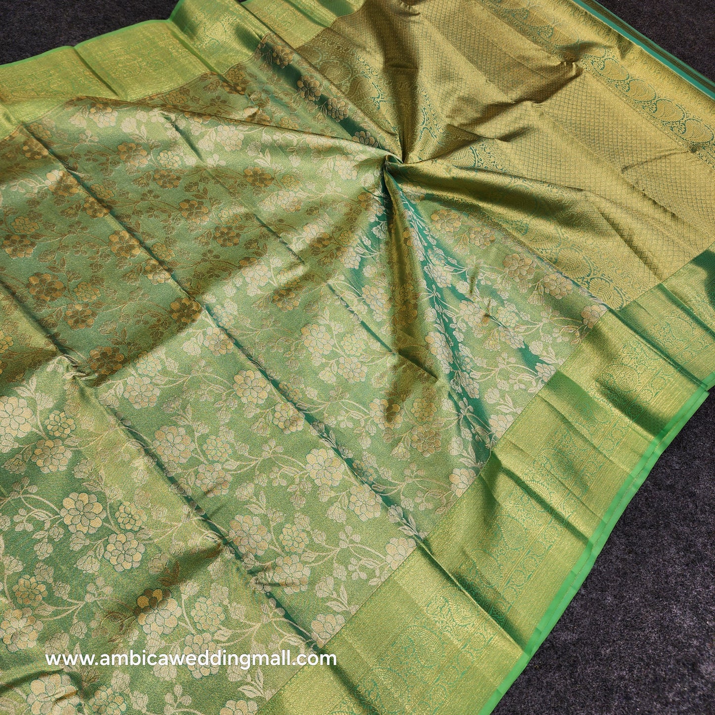 Kanchi Pattu Bridal Pure Zari Saree