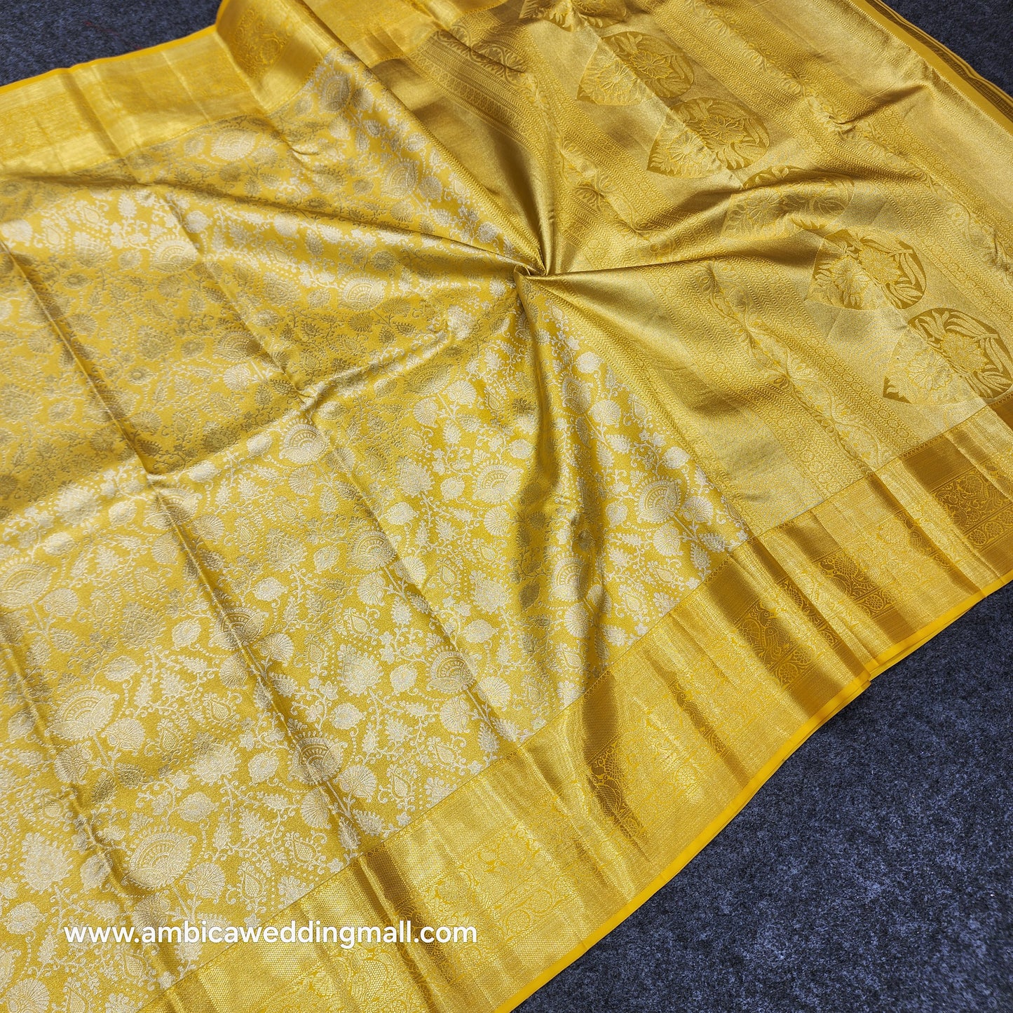 Kanchi Pattu Bridal Pure Zari Saree