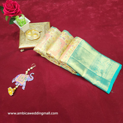 Pure Kanchi Pattu  Handloom Saree