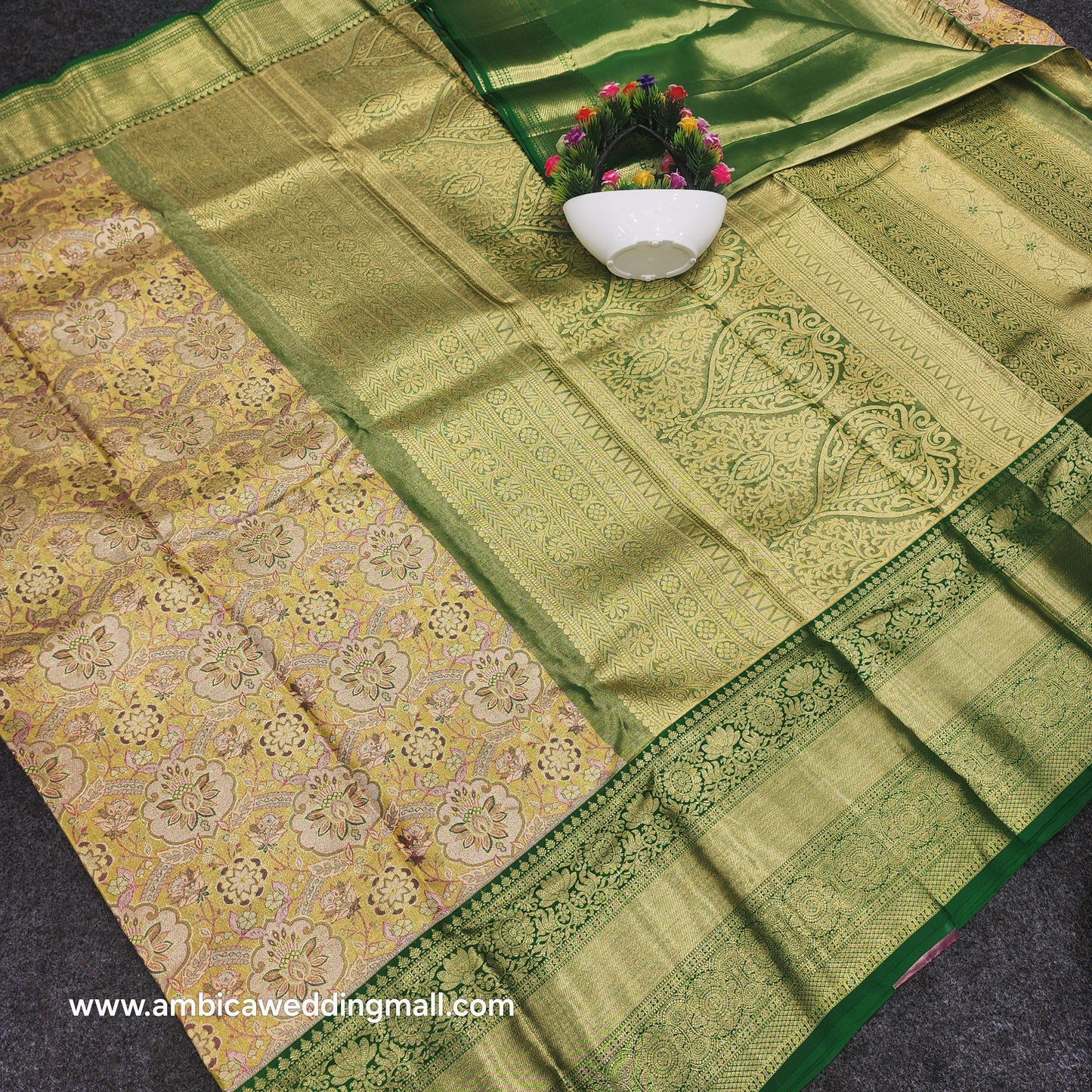 Kanchi Gold Bridal Saree