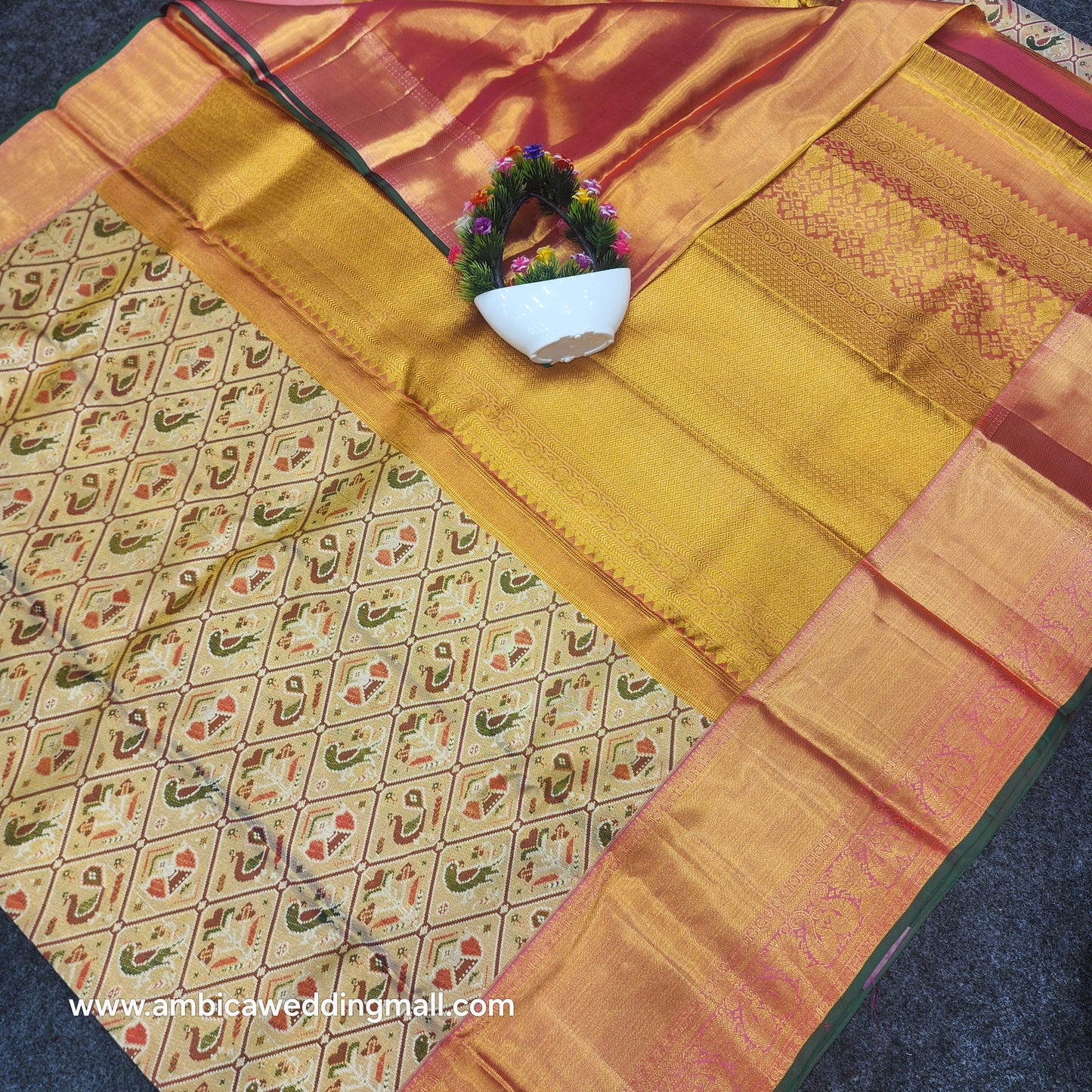 Kanchi Pattu bridal Saree