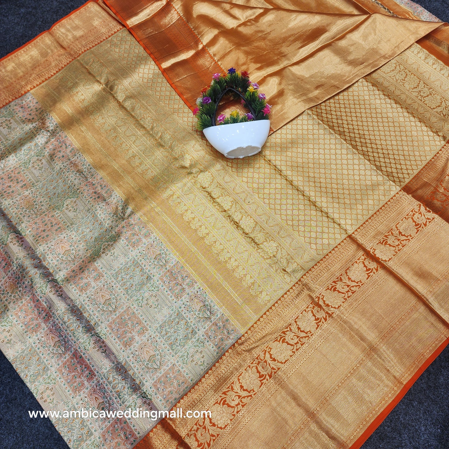 Kanchi Pattu bridal Gold