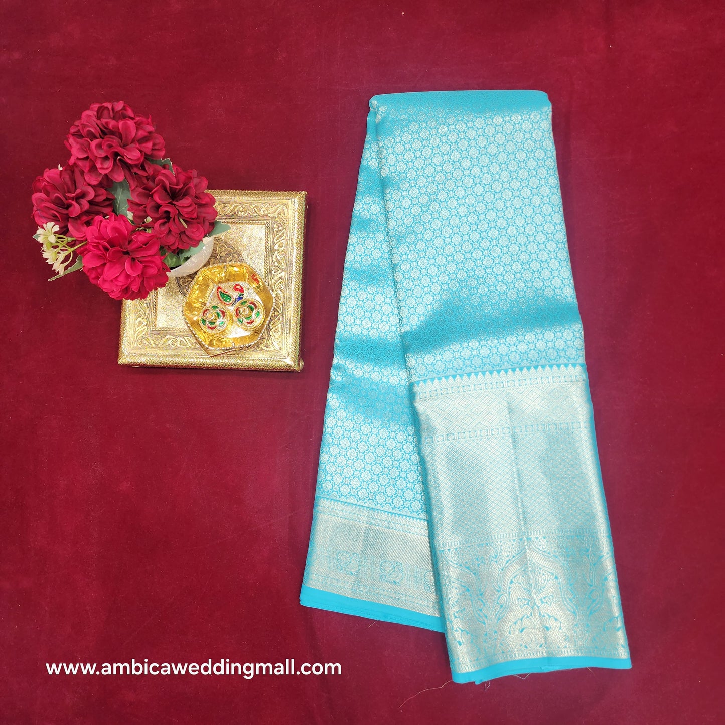 Pure Resham Pastel Kanchi Pattu self saree