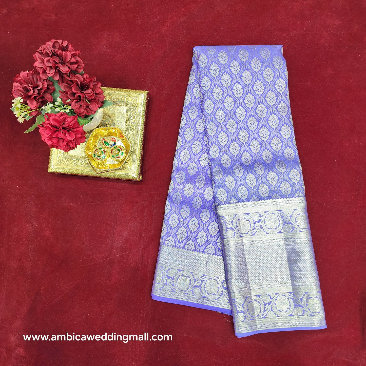 Pure Resham Pastel Kanchi Pattu self saree