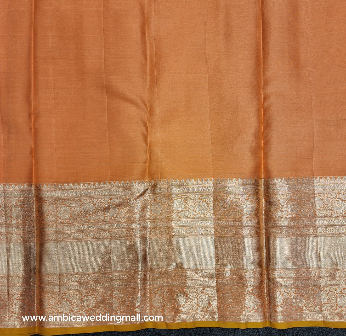 Pure Resham Pastel Kanchi Pattu self saree