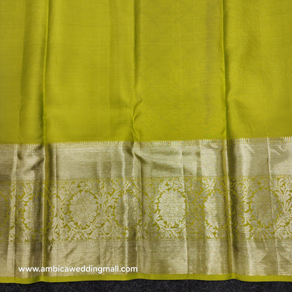 Pure Resham Pastel Kanchi Pattu self saree