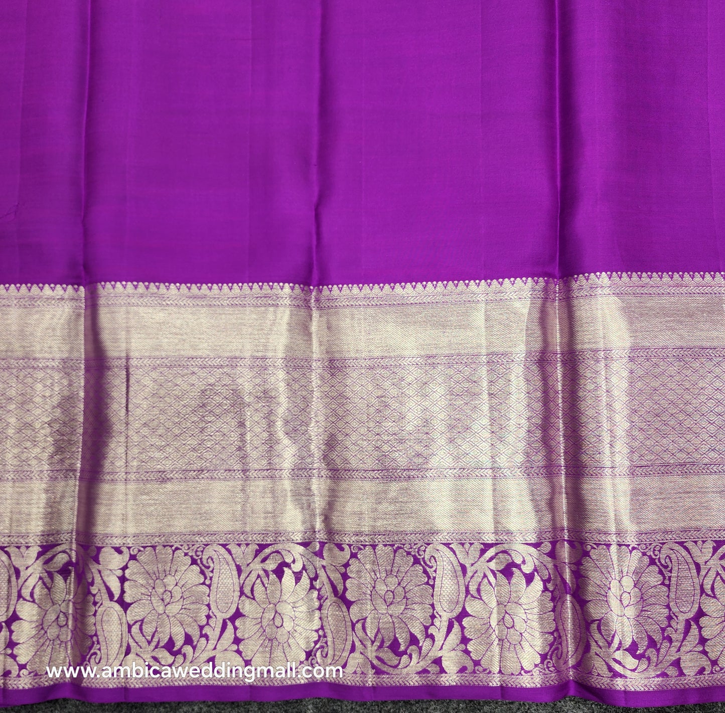 Pure Resham Pastel Kanchi Pattu self saree