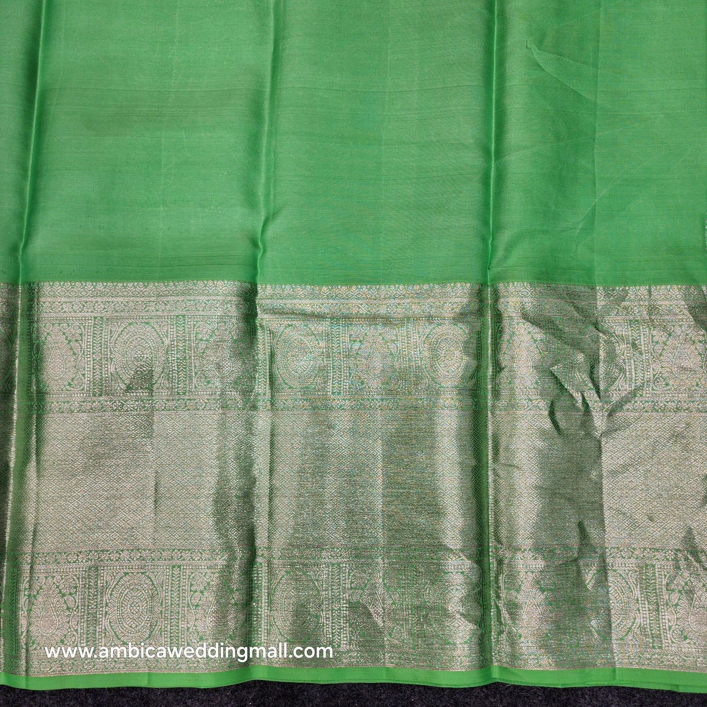 Pure Resham Pastel Kanchi Pattu self saree