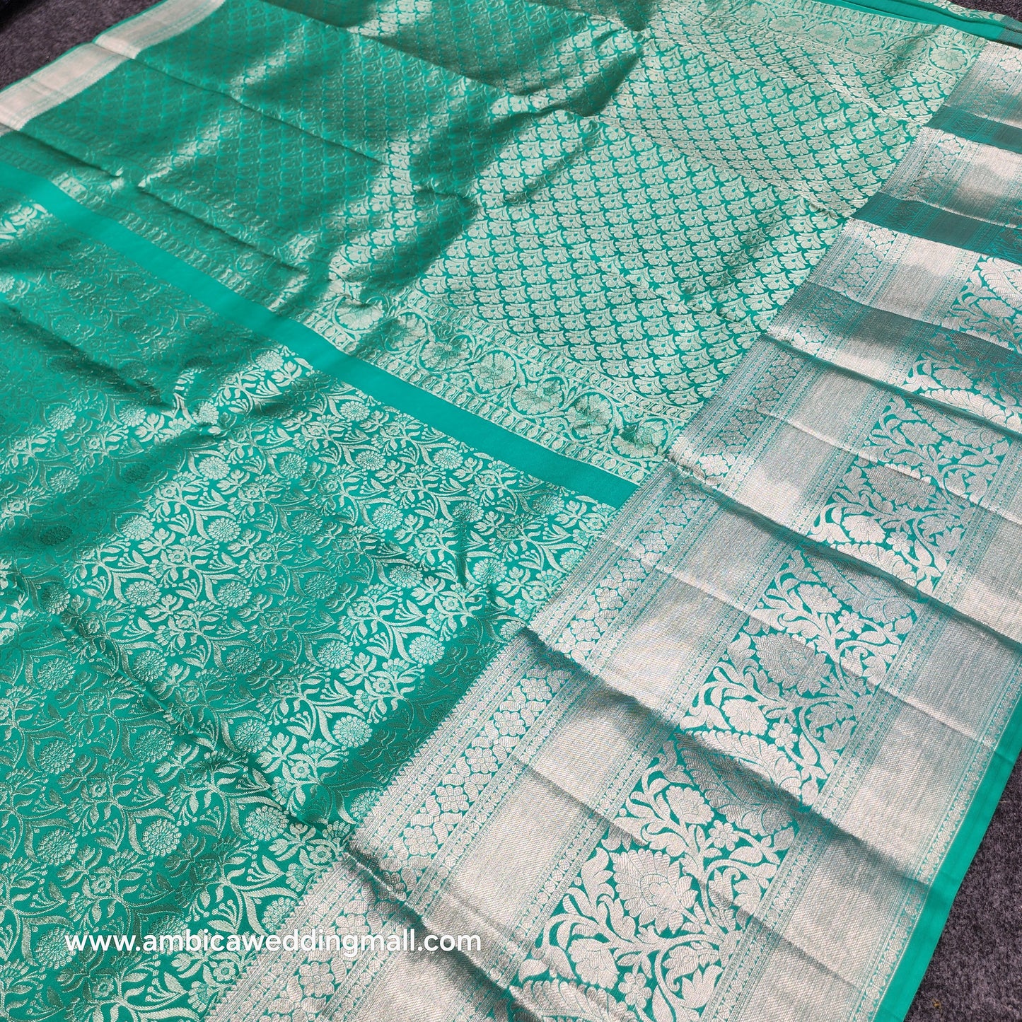 Pure Resham Pastel Kanchi Pattu self saree