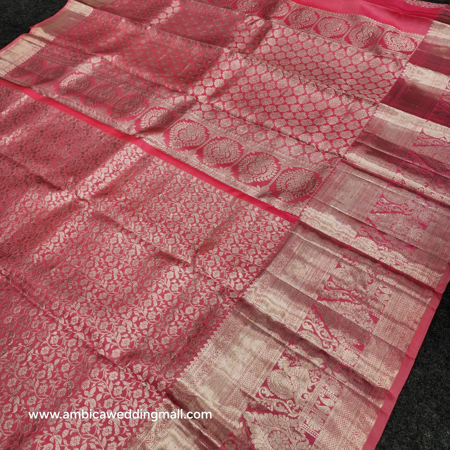 Pure Resham Pastel Kanchi Pattu self saree