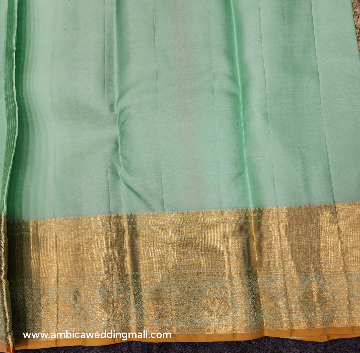 Pure Resham Pastel Kanchi Pattu self saree