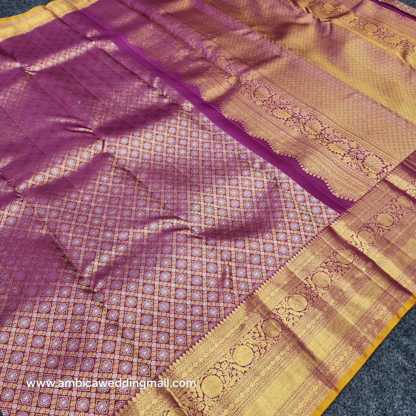 Pure Resham Pastel Kanchi Pattu self saree