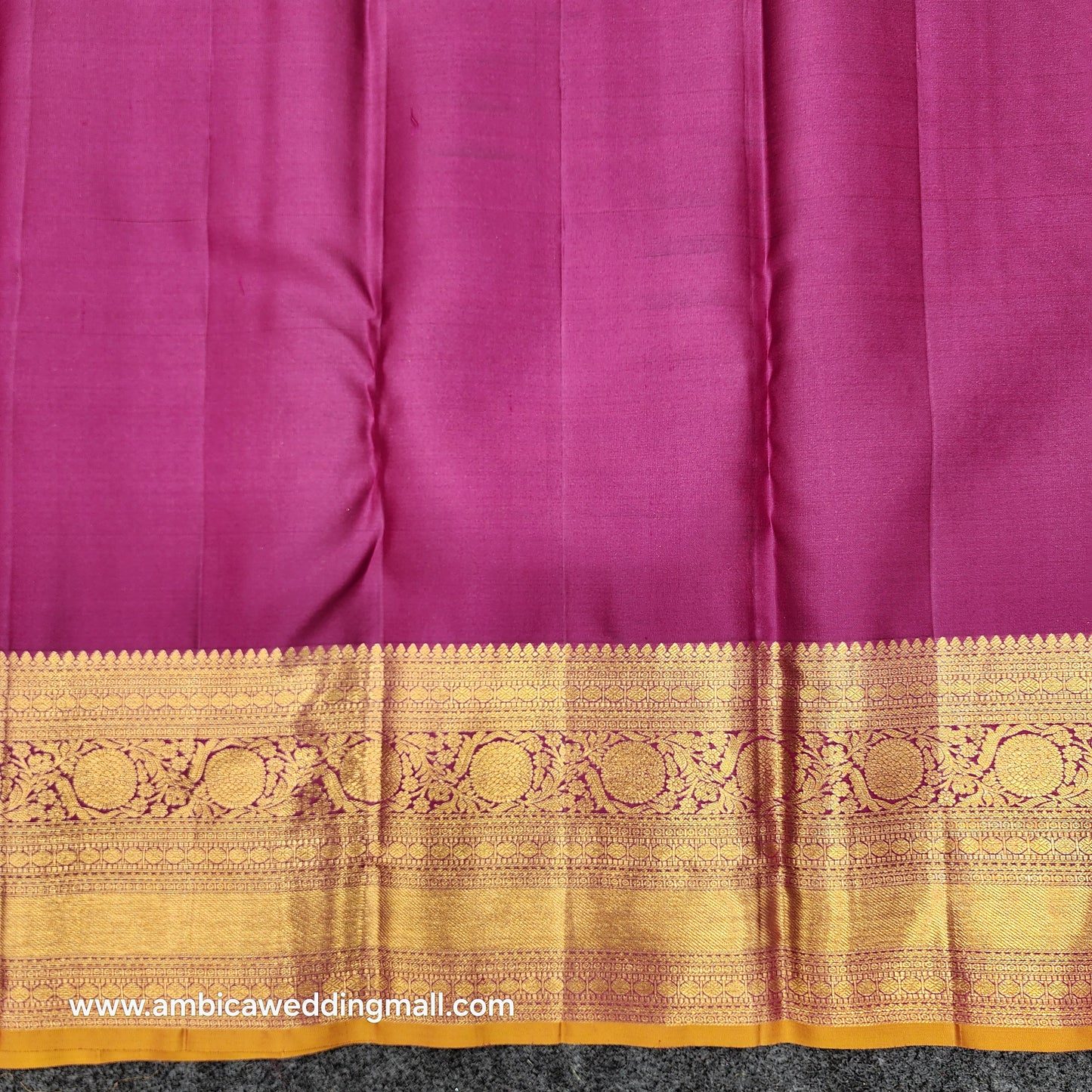 Pure Resham Pastel Kanchi Pattu self saree