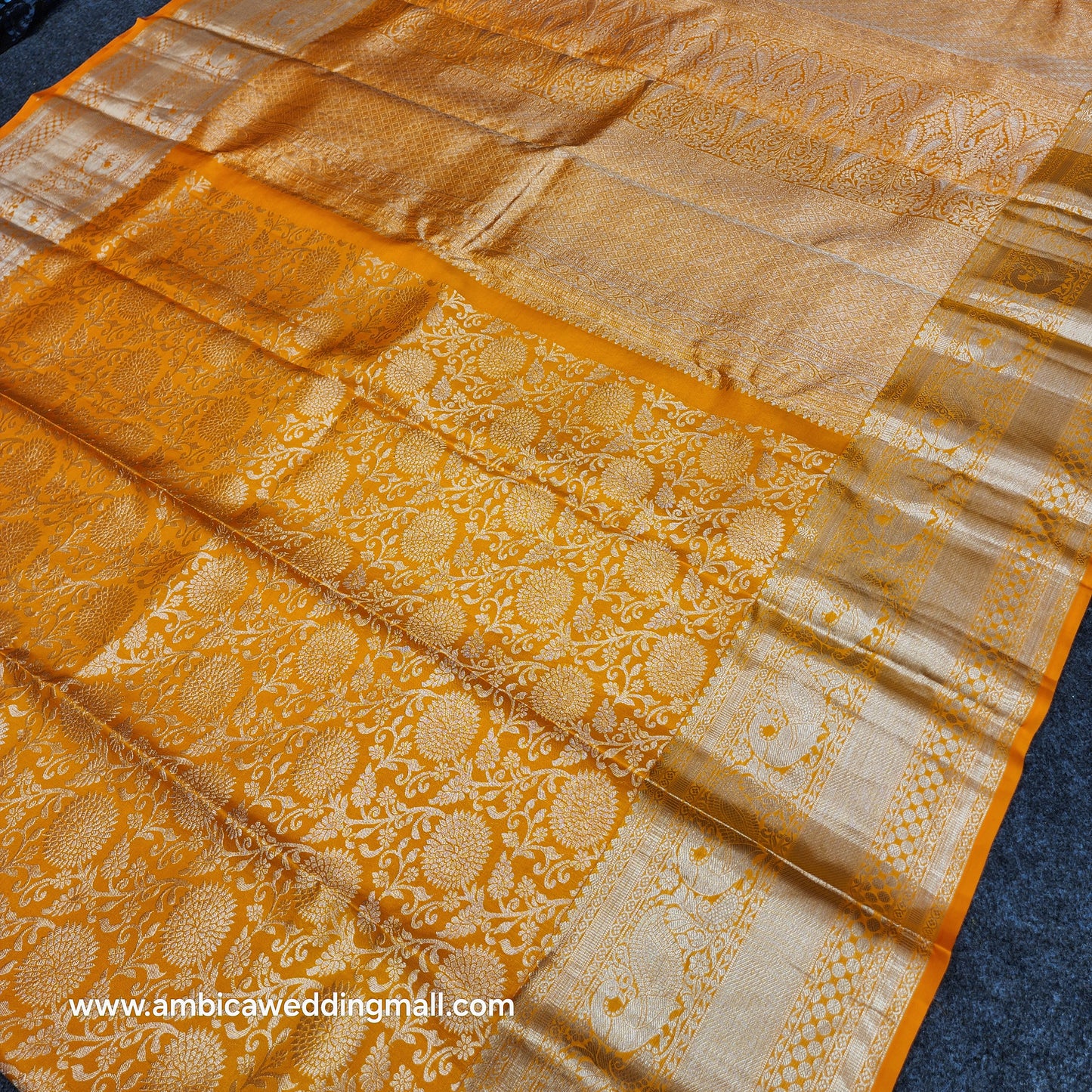 Pure Resham Pastel Kanchi Pattu self saree