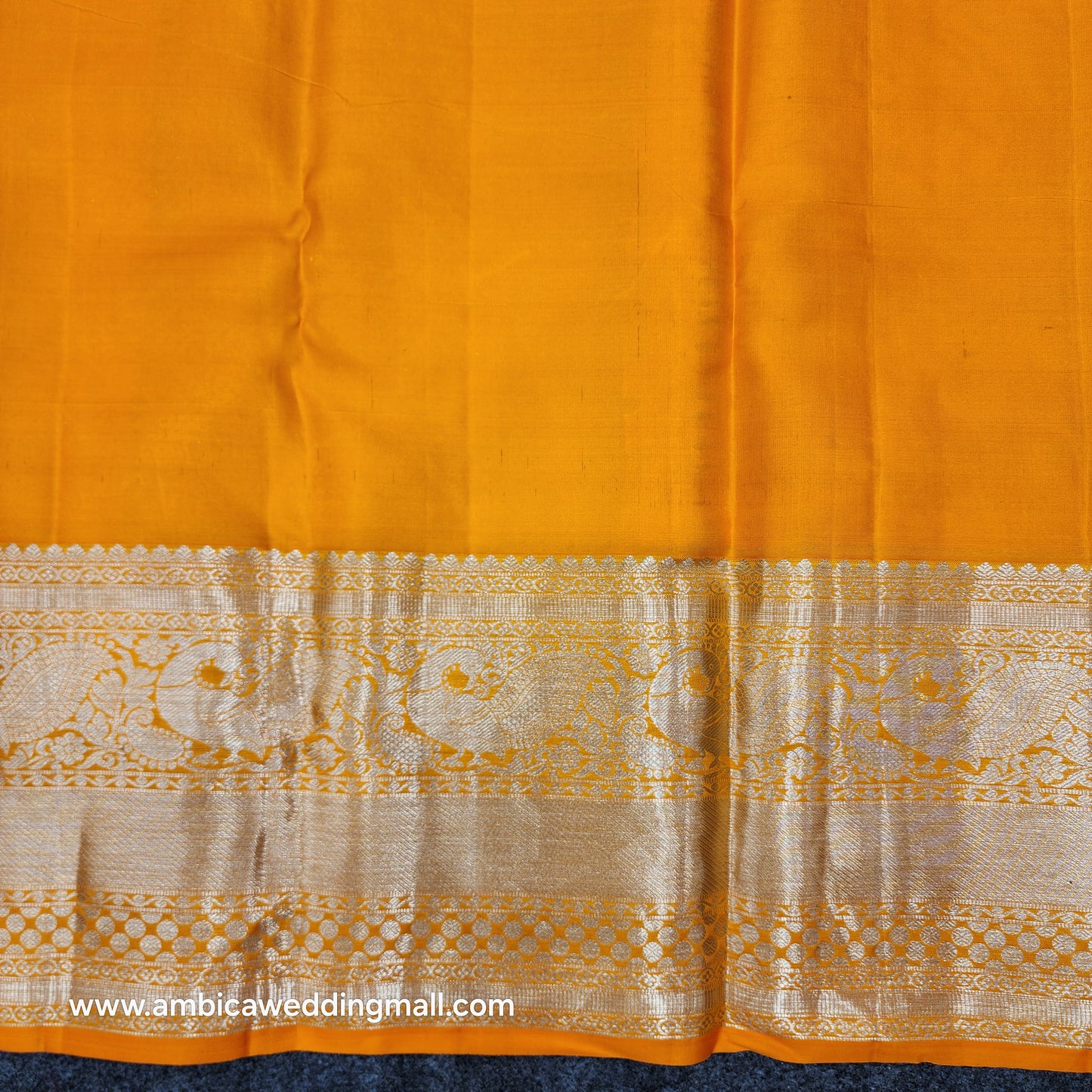 Pure Resham Pastel Kanchi Pattu self saree