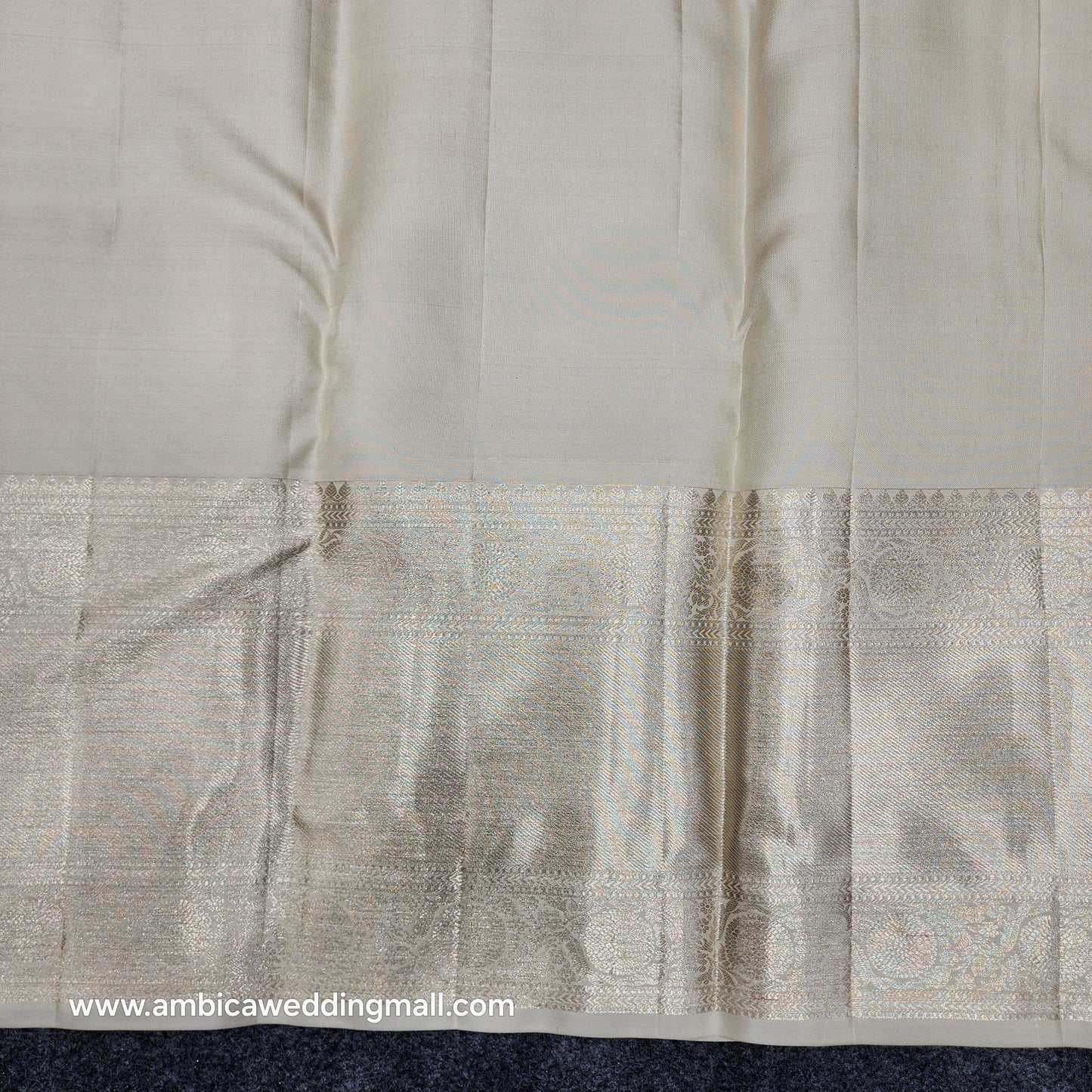 Pure Resham Pastel Kanchi Pattu self saree