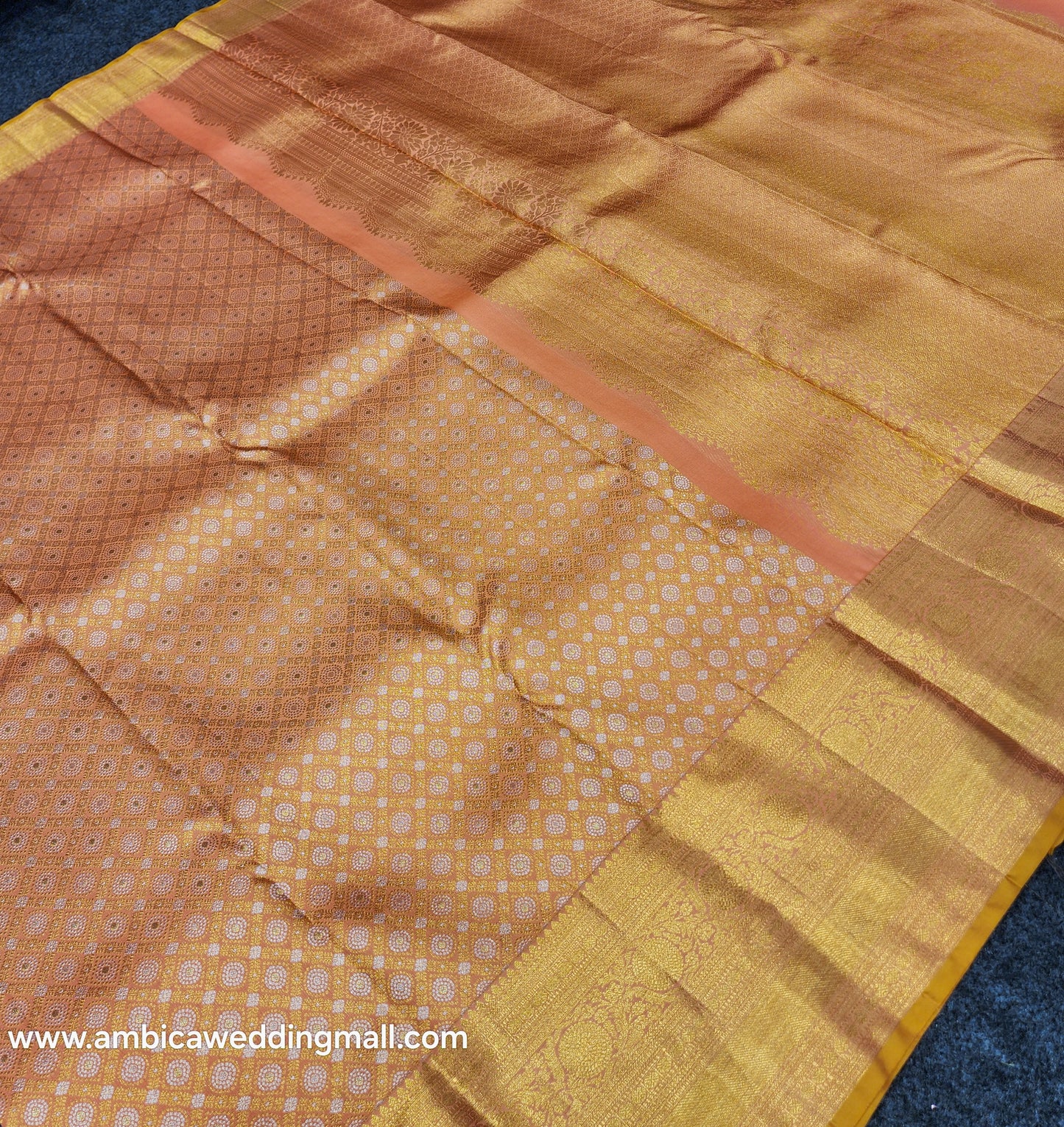 Pure Resham Pastel Kanchi Pattu self saree