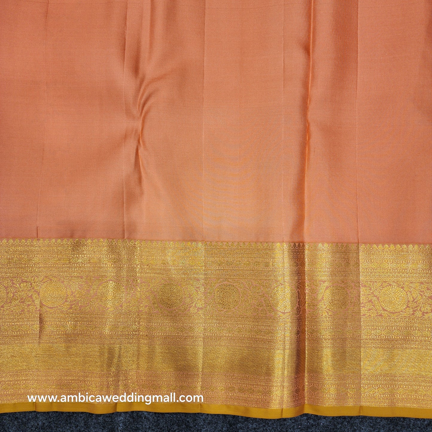 Pure Resham Pastel Kanchi Pattu self saree