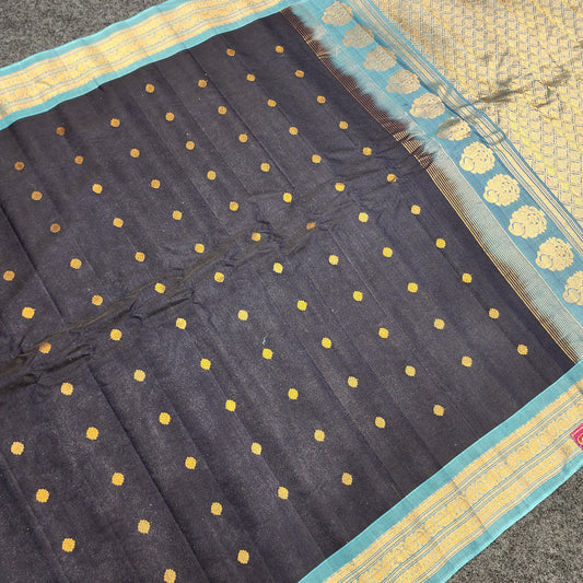 Gadwal Sico Pattu Handloom Sarees