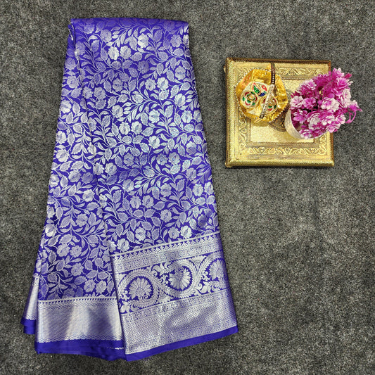 Kanchi pattu Resham self sarees 💫