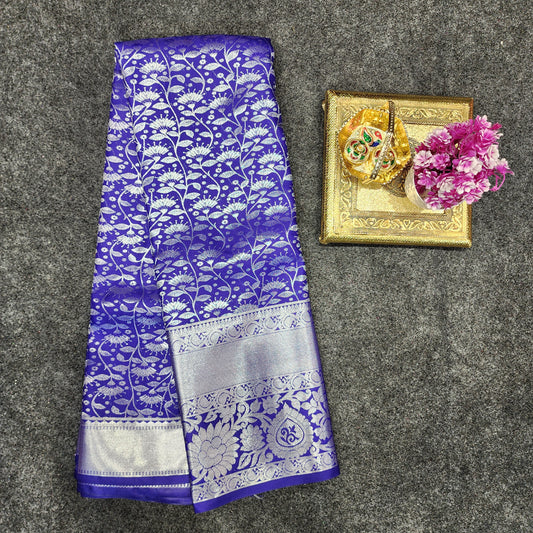 Kanchi pattu Resham self sarees 💫