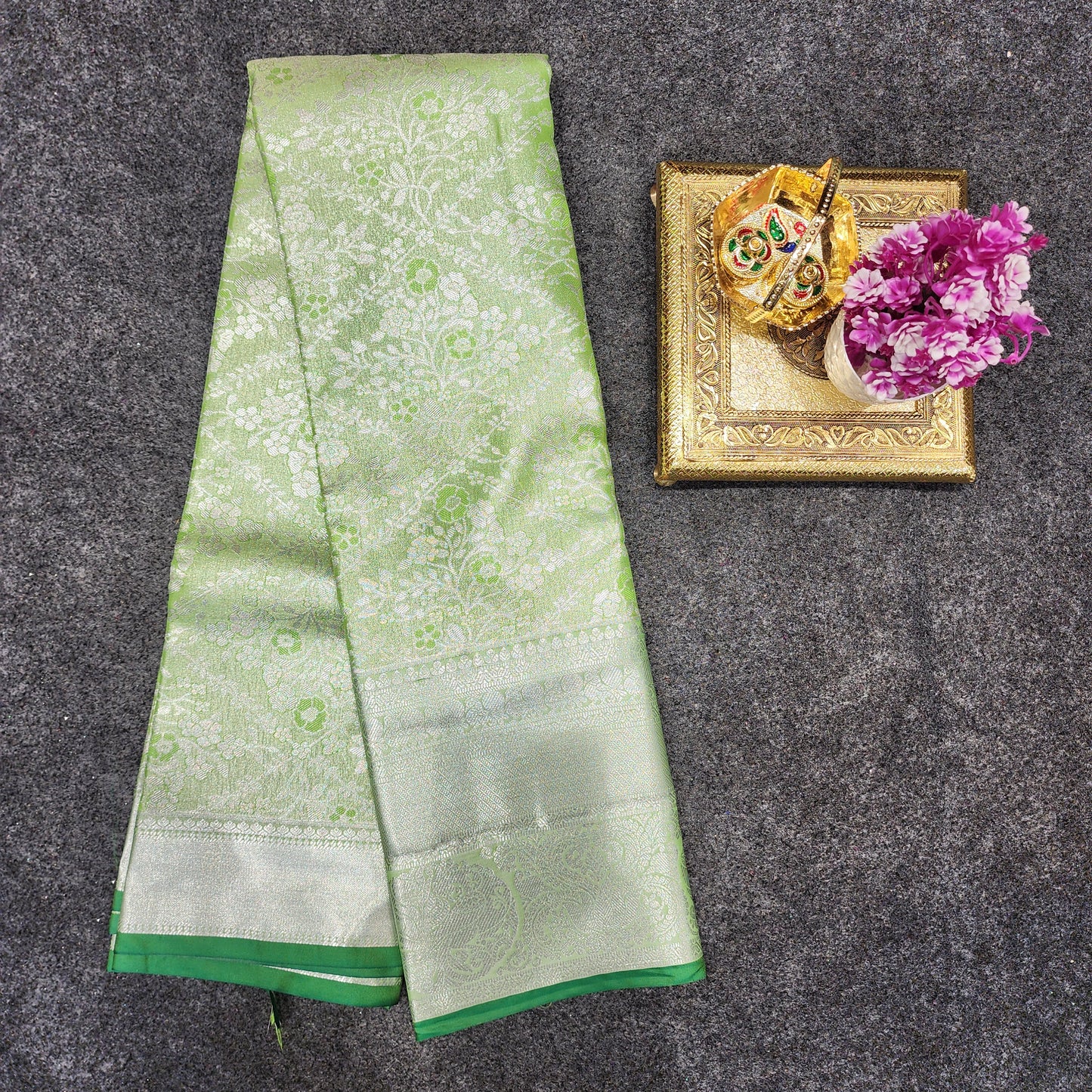 Kanchi pattu pastel colour sarees